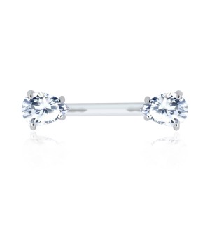 Pear Shaped CZ Intimate Piercing INT-02